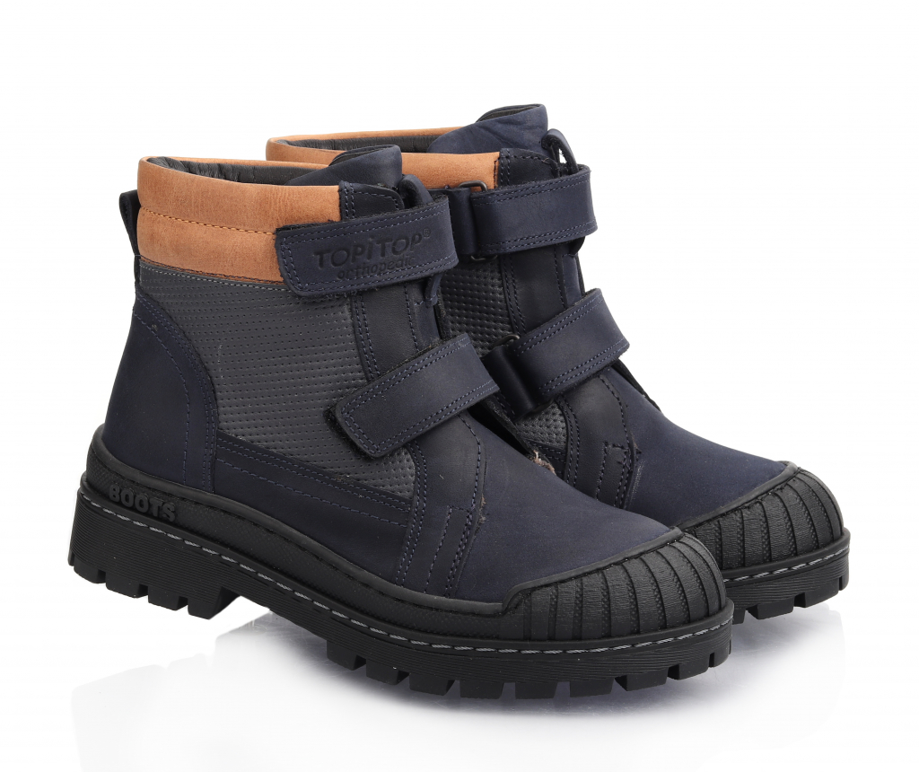 Зимние ботинки на натуральном меху Topitop (0033) -  в интернет .