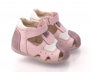 Детские Сандалии Ortopedia 653 розово-фиолетовые